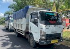 Nyasar Ikuti Panduan Google Maps, Dua Truk Angkutan Batubara Dikandangkan Pemkab OKU Timur