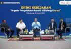 Gelar Diskusi Daring Opini Kebijakan, Kemenkumham Sumsel bahas Urgensi Pengelolaan Royalti di Bidang Literasi