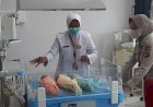 Pertama Kali Rumkit Bhayangkara M Hasan Palembang Tangani Persalinan Bayi Kembar Tiga