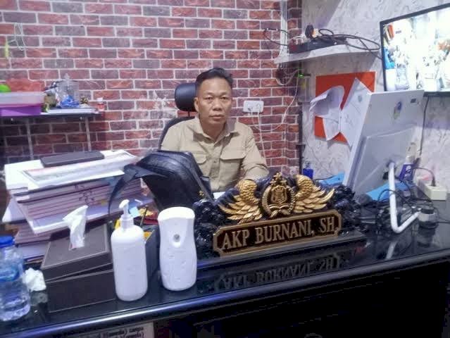 Kasat Reserse Narkoba Polres Muara Enim, AKP Burnani. (Noviansyah/Rmolsumsel.id). 