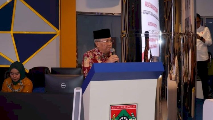 Wakil Wali Kota Lubuklinggau, H Sulaiman Kohar/ist.