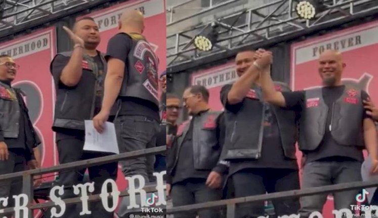 Ahmad Dhani resmi jadi anggota klub motor/ist
