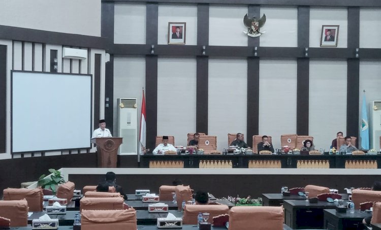 Sidang Paripurna DPRD Ogan Komering Ilir/ist