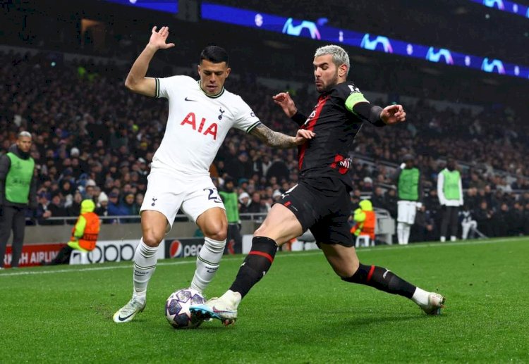 AC Milan berhasil menahan imbang Tottenham/net