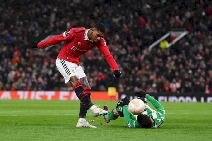 Marcus Rashford sukses membawa MU meraih kemenangan di Liga Europa/ist