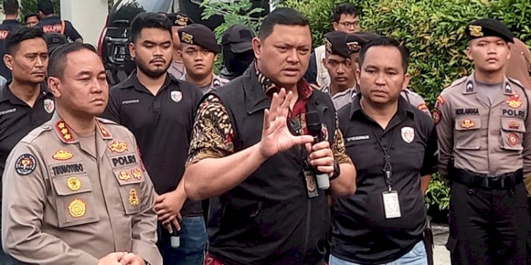 Direktur Reserse Kriminal Umum Polda Metro Jaya, Kombes Hengki Haryadi, memberikan keterangan kepada wartawan/RMOL