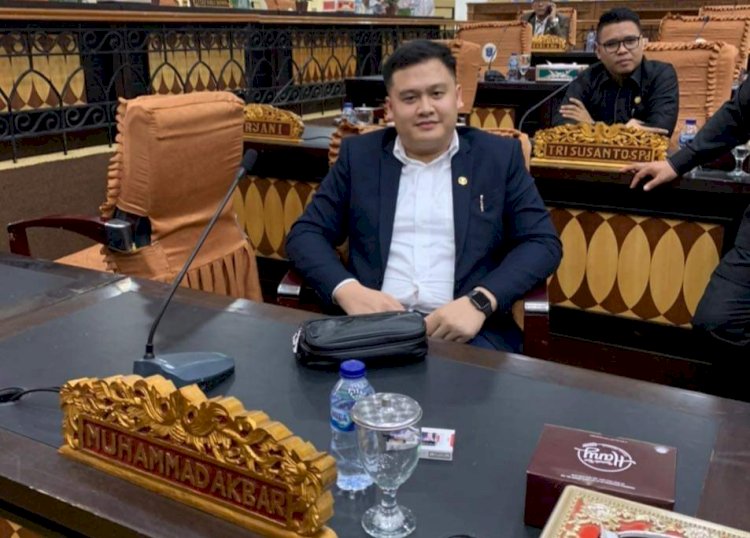 Anggota DPRD Kabupaten Ogan Komering Ilir (OKI), Muhammad Akbar Ibrahim/ist.
