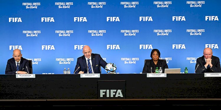 FIFA akan menggelar Piala Dunia 2026 dengan diikuti 48 tim/Net