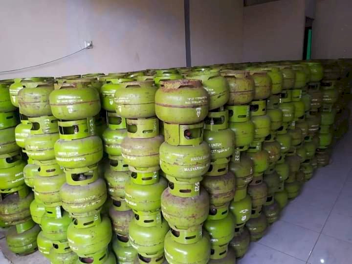 gas ukuran 3 kilogram. 