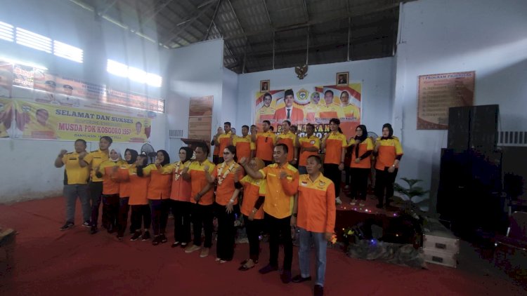 Pimpinan Daerah Kolektif Kosgoro 1957 Kabupaten Banyuasin, Sumatera Selatan memilih fokus memberikan edukasi literasi politik kepada para pemuda setempat melalui kegiatan bermuatan seni dan olahraga/ist
