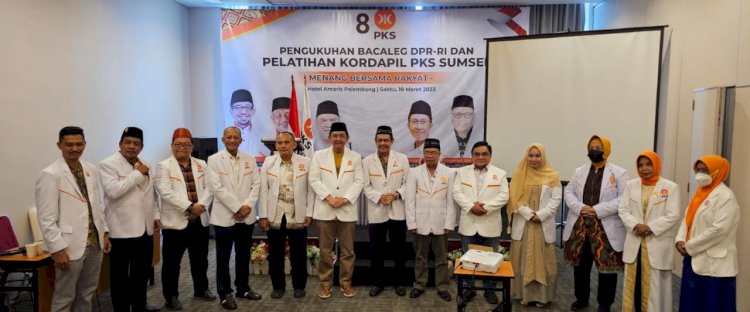 Para Celg DPR RI Dapil Sumsel dari partai PKS. (ist/RmolSumsel.id)