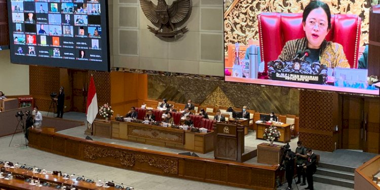 SIdang Paripurna DPR RI/RMOL