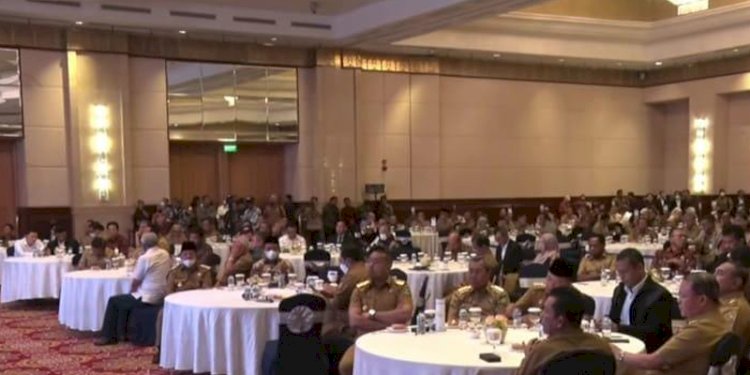 Rakor pimpinan kementerian/lembaga program pemberantasan korupsi pemerintah daerah dan peluncuran Indikator MCP 2023/RMOL