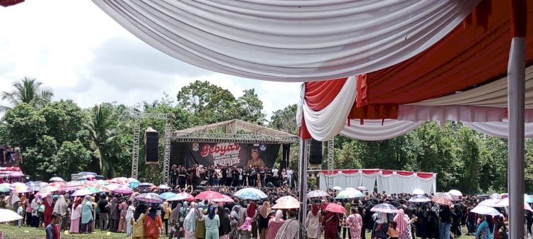 emerintah Kabupaten (Pemkab) Muratara melalui Dinas Pendidikan (Disdik) Musi Rawas Utara (muratara) gelar konser Gebyar Muratara/ist