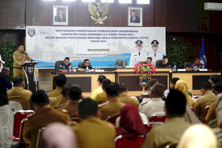 Pemerintah Kabupaten OKU Timur menggelar Musrembang Tahun 2023/ist
