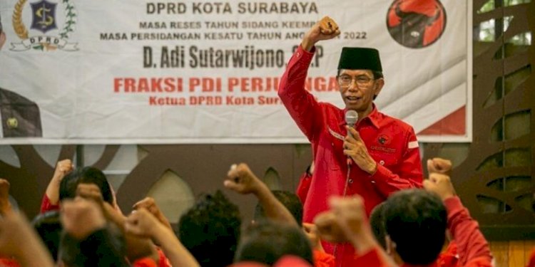 Ketua DPC PDIP Surabaya Adi Sutarwijono/Ist