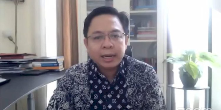 Direktur Eksekutif Indikator Politik Indonesia, Burhanuddin Muhtadi/Repro