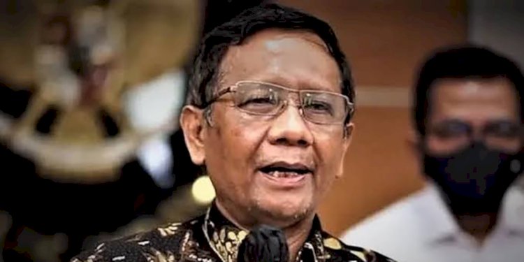 Menteri Koordinator Bidang Politik, Hukum, dan Keamanan (Menkopolhukam) Mahfud MD/Ist