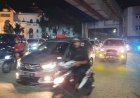 Malam Takbiran Arus Lalu Lintas di Kota Palembang Terpantau Ramai Lancar 
