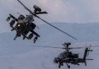 Dua Helikopter Apache Milik AS Jatuh di Alaska