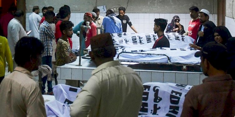  Korban tewas akibat antrian makanan di kota pelabuhan Karachi/Net