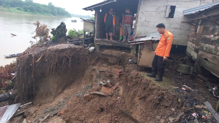 Bencana tanah longsor yang terjadi di Kabupaten Musi Banyuasin beberapa waktu lalu/ist.