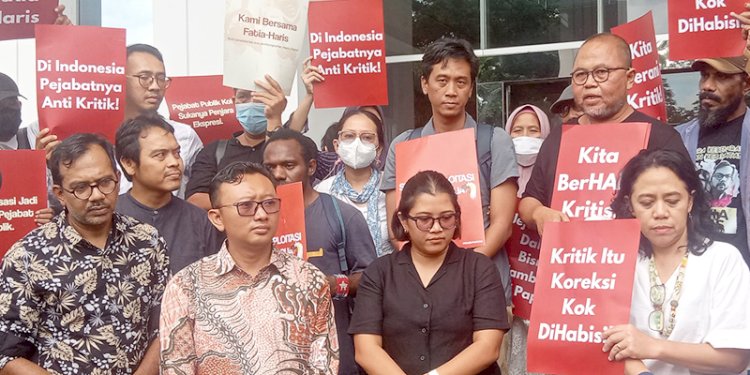 Tim kuasa hukum Fatia Maulidiyanti dan Haris Azhar, Muhammad Isnur/RMOL