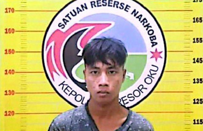 tersangka narkoba yang ditangkap Polres OKU. 