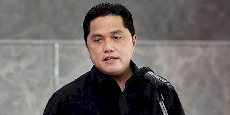 Menteri BUMN sekaligus Ketum PSSI, Erick Thohir/Net