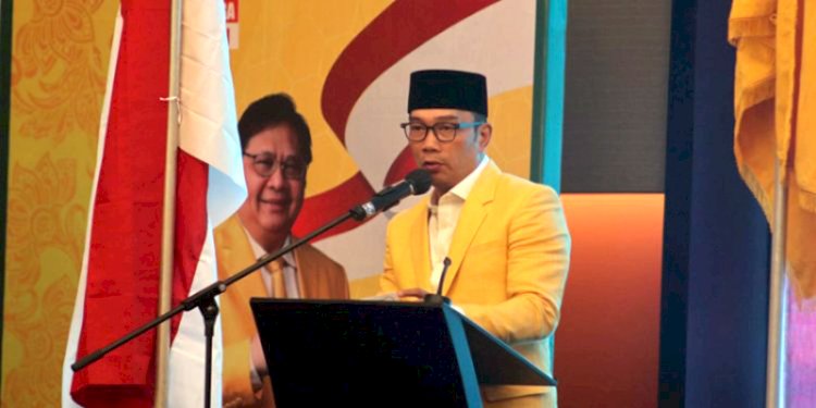 Wakil Ketua Umum Golkar Bidang Penggalangan Pemilih dan Co-Chair Badan Pemenangan Pemilu Golkar, Ridwan Kamil/RMOLJabar