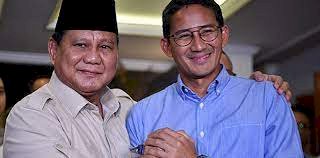 Prabowo Subianto dan Sandiaga Uno/net