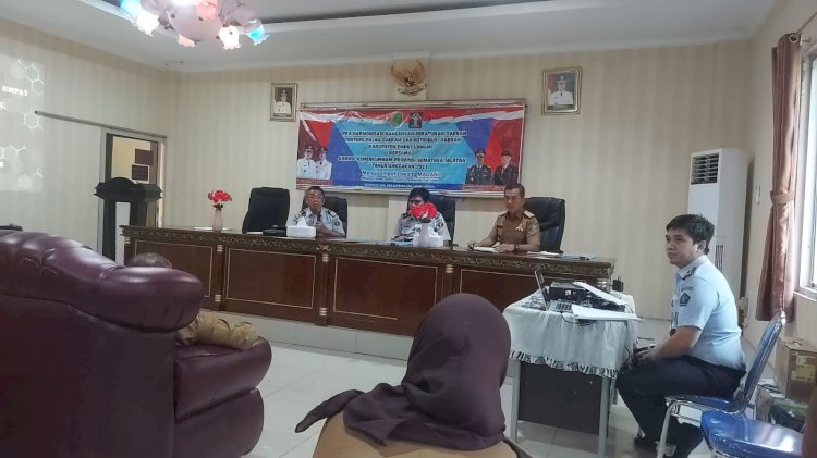 Rapat Pra Harmonisasi Raperda Kabupaten Empat Lawang tentang Pajak Daerah dan Retribusi Daerah/ist