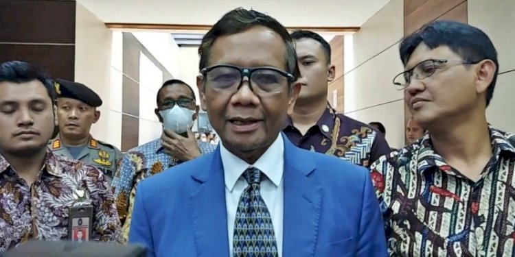 Menteri Koordinator Bidang Politik, Hukum, dan Keamanan (Menko Polhukam), Mahfud MD/Net