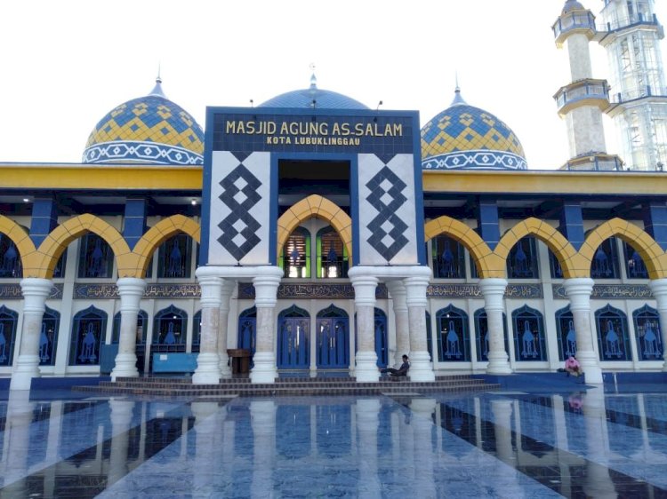 Masjid Agung As Salam Kota Lubuklunggau. (ist/net)