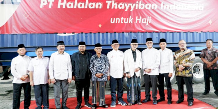 Pelepasan ekspor perdana makanan siap saji untuk jemaah haji Indonesia di Arab Saudi/Ist