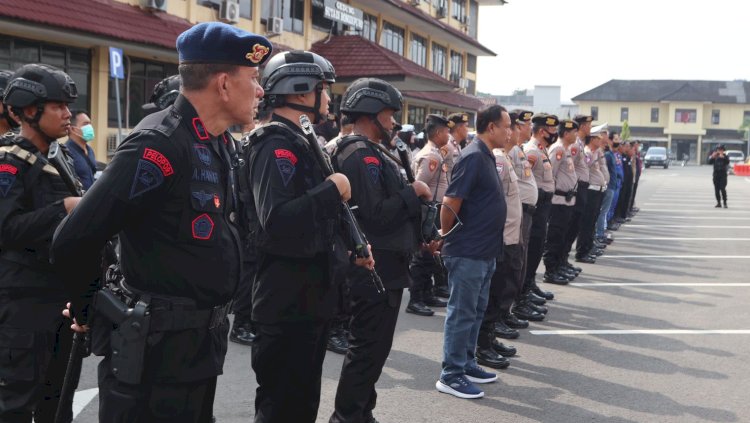 Apel harian dalam rangka Ops Ketupat Musi 2023/ist