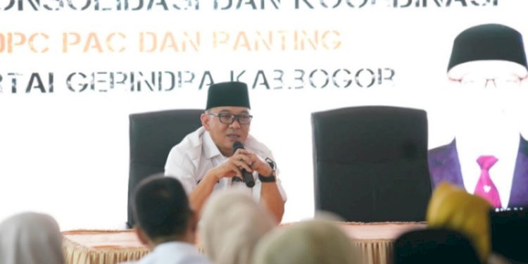 Ketua DPC Gerindra Kabupaten Bogor, Iwan Setiawan/Ist