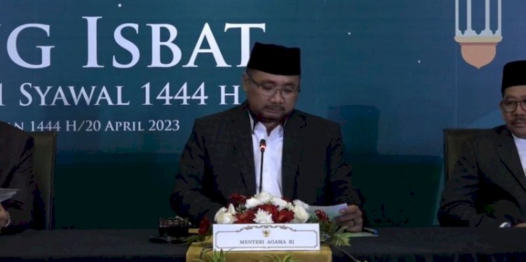 Menteri Agama Yaqut Cholil Qoumas/ist