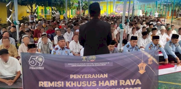 Penyerahan Remisi Khusus Hari Raya/ist