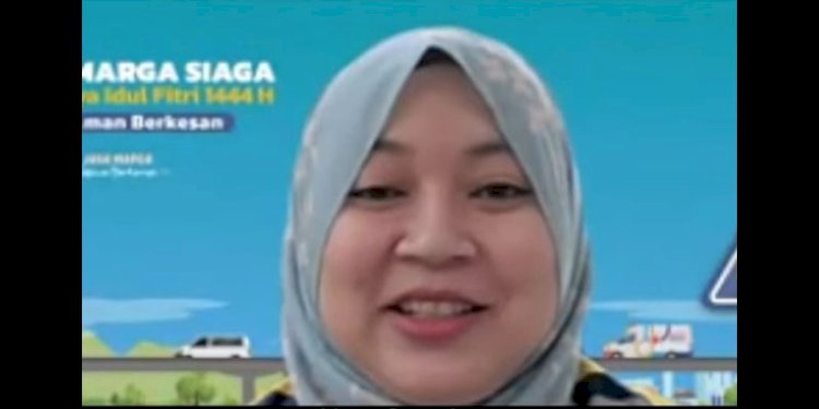Corporate Communication and Community Development Group Head Jasa Marga, Lisye Octaviana/Ist