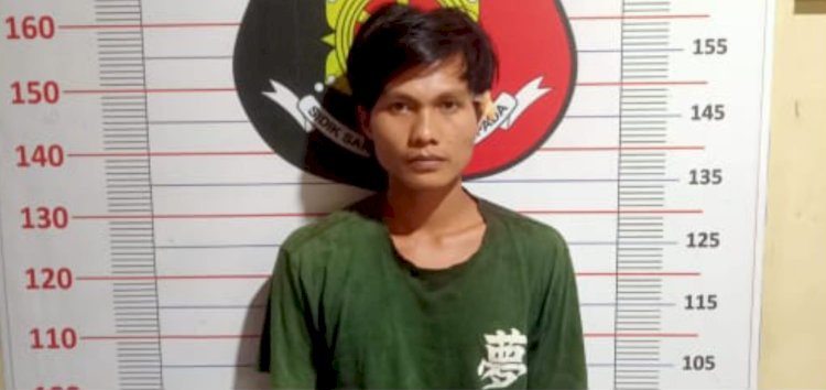 Tersangka berhasil diamanankan/ist