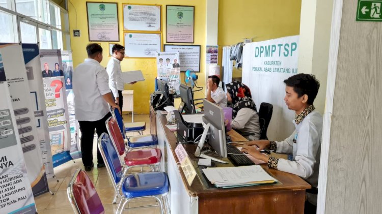 Inspektorat Sidak ke kantor OPD di PALI/ist