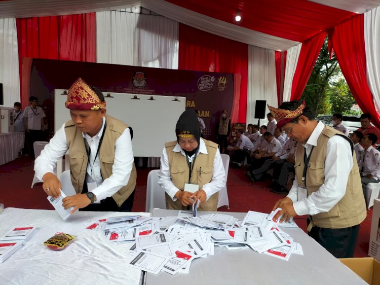 Komisi Pemilihan Umum (KPU) Sumatera Selatan (Sumsel) memastikan penghitungan suara pada Pemilihan Umum (Pemilu) 2024 akan lebih cepat dibanding 2019 lalu.(ist/rmolsumsel.id)