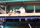 Sedekah Bumi di Desa Kertayu Sungai Keruh, Pj Bupati Apriyadi Jaga Tradisi Berebut Lemang