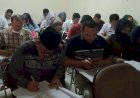 Ramai-ramai Bacaleg Jalani Tes Kesehatan di RSUD HM Rabain Muara Enim