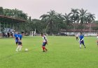 Bermain Jadi Kapten Persipra AllStar, Walikota Prabumulih Berhasil Cetak Gol