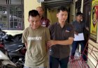 Sepeda Motor Terbalik Saat Hendak Kabur,  Pelaku Jambret Diamuk Massa