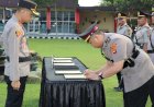 Kapolres Muara Enim Pimpin Sertijab Kasat dan Kapolsek