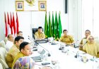 Pemkab Muba Bahas Aspal Karet Bersama Kementerian Perindustrian Secara Virtual