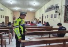 Polres Muara Enim Lakukan Pengamanan dalam Perayaan Kenaikan Isa Almasih